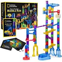 Los mejores  - NATIONAL GEOGRAPHIC Glowing Marble Run - Juego de construcción de 80 Piezas con 15 canicas Que Brillan en la Oscuridad…